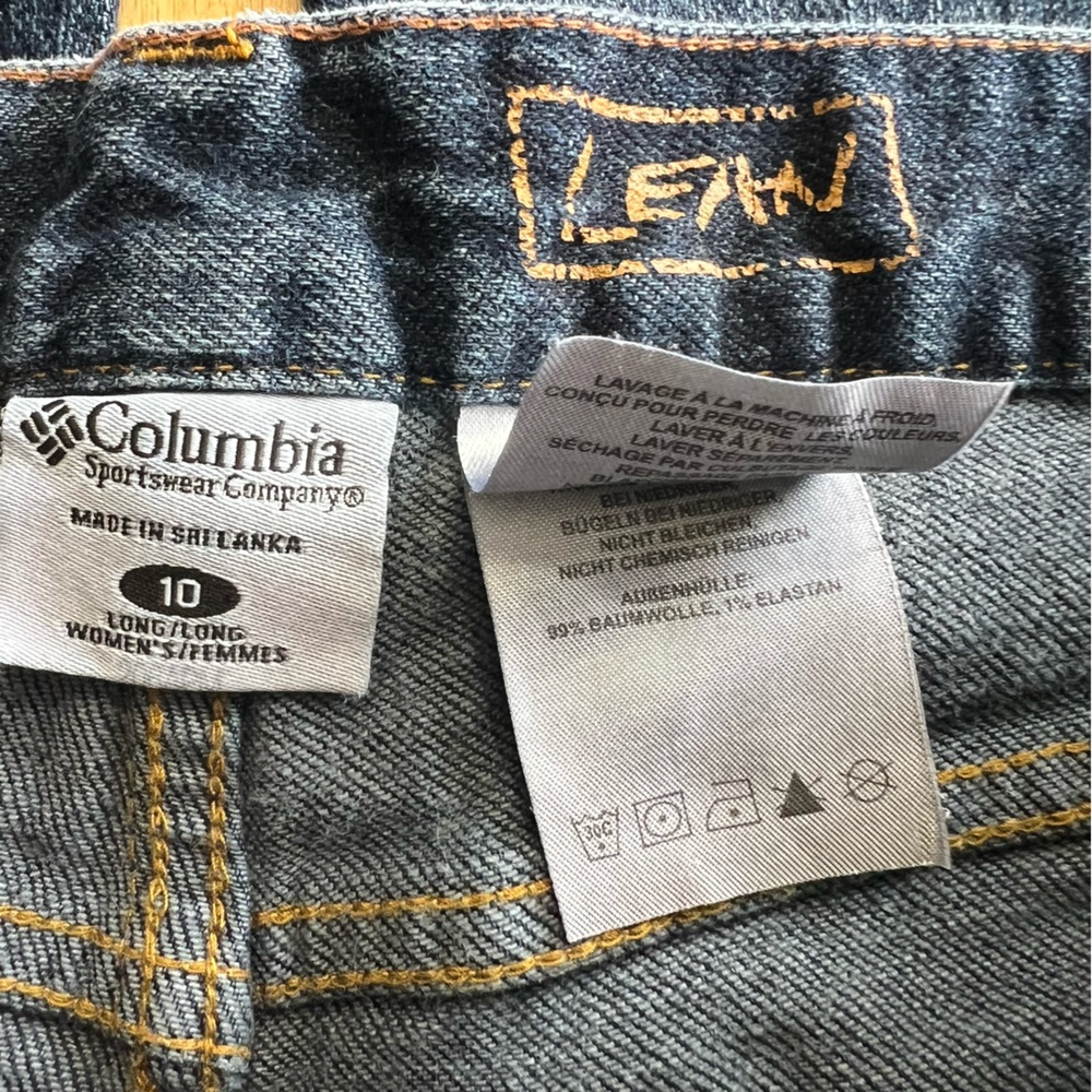 Columbia L.E.W. “Lean” Women’s Jeans Size 10 - Picture 2 of 5